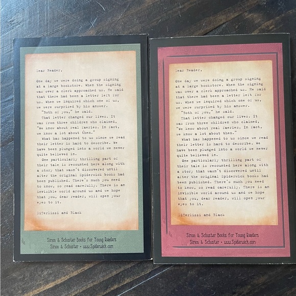 The Spiderwick Chronicles 2 Book Special Edition 2007 Copyright - Picture 4 of 4